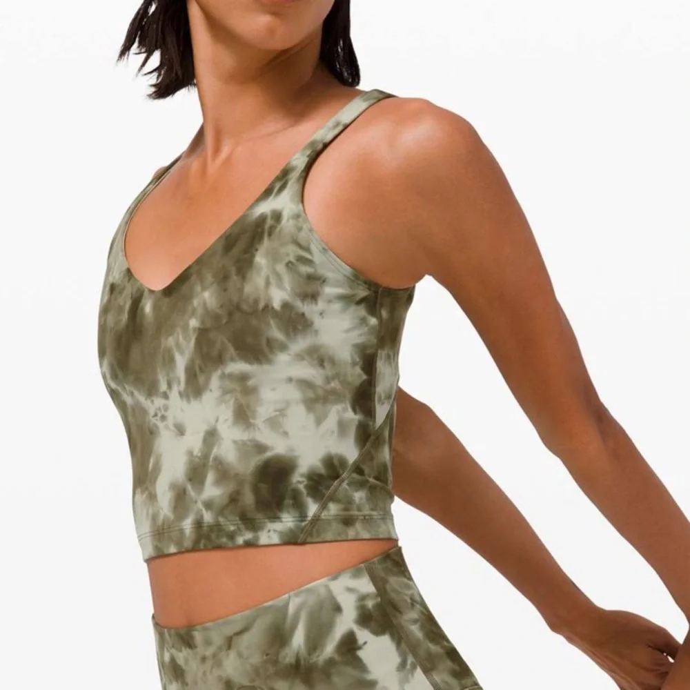 Lululemon Align Tank *Diamond Dye
Light Sage Army Green Dark Olive Size 4 - Picture 3 of 7